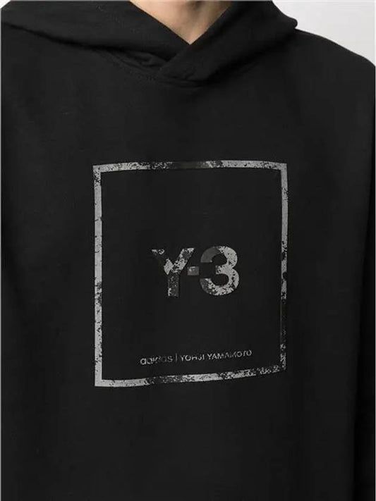 Y3 reflective logo hoodie - YOHJI YAMAMOTO - BALAAN 2