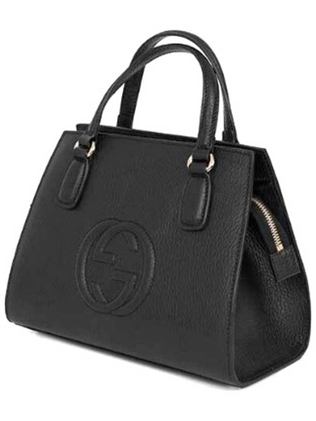 Soho Small Tote Bag Black - GUCCI - BALAAN 3