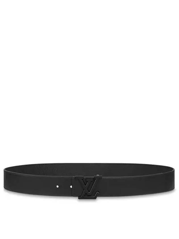 LV Aerogram 35MM Leather Belt Black - LOUIS VUITTON - BALAAN 4