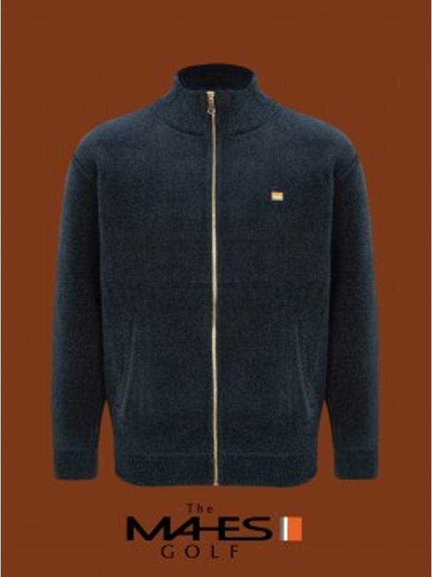 Windbreaker Jacket Jumper Navy Orange Label Homme Warm Stretch Jacket GJ10151 - MAHES - BALAAN 1