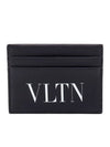 VLTN Logo Card Wallet Black - VALENTINO - BALAAN 1