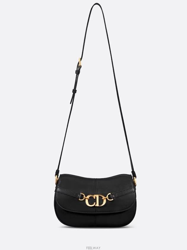 Small CD Besace Bag Calfskin Black - DIOR - BALAAN 6