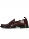 Pebble Leather Penny Loafers MFL106AL0043 - THOM BROWNE - BALAAN 3