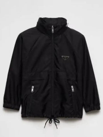 292022 1WQ9 F0002 Re nylon rain jacket 1314802 - PRADA - BALAAN 1