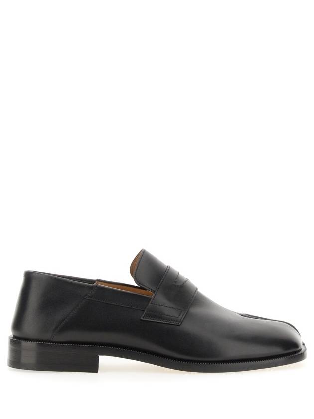 Men's Tabi Leather Loafer Black - MAISON MARGIELA - BALAAN 3