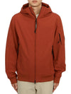 Shell-R Hooded Jacket Red - CP COMPANY - BALAAN 3