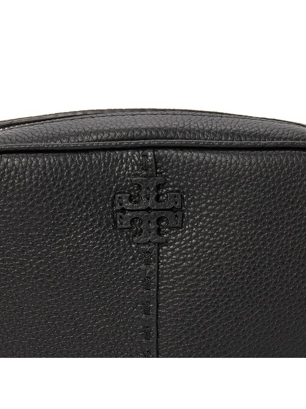 McGraw Logo Camera Shoulder Bag Black - TORY BURCH - BALAAN 9