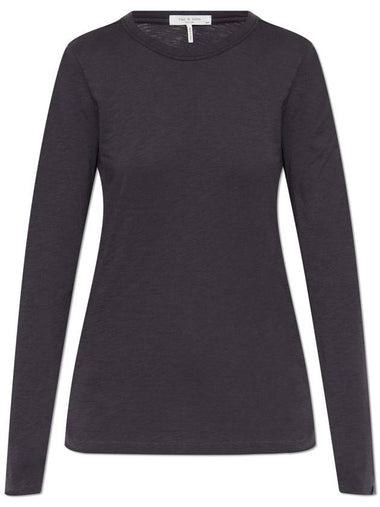 Rag & Bone  Top Slub, Women's, Grey - RAG & BONE - BALAAN 1