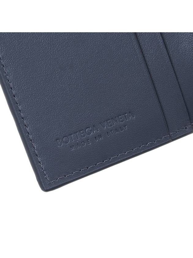 Intrecciato Trifold Half Wallet Thunder - BOTTEGA VENETA - BALAAN 9