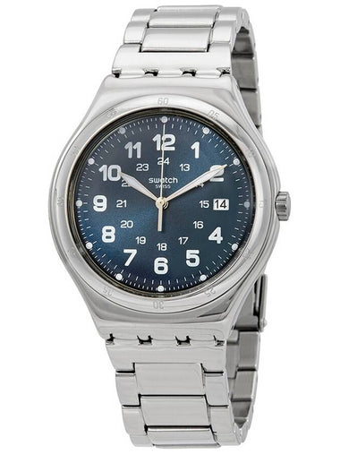 Swatch Blue Boat Stainless Steel Men's Watch YWS420G - SWATCH - BALAAN 1