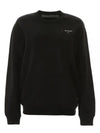 Coral Regular Crew Neck Sweatshirt Black - OFF WHITE - BALAAN 2