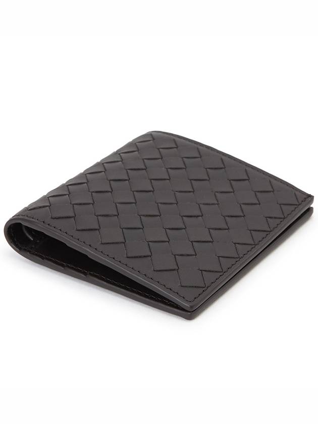 Intrecciato Small Folder Half Wallet Brown - BOTTEGA VENETA - BALAAN 4