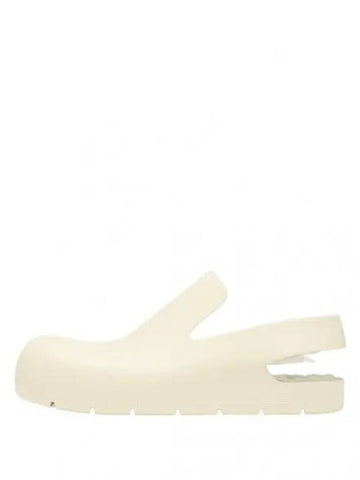 shearling detail puddle sandals women - BOTTEGA VENETA - BALAAN 1