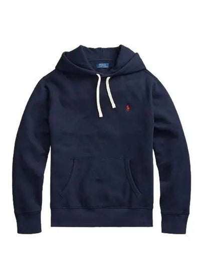 Embroidered Logo Pony Hoodie Navy - POLO RALPH LAUREN - BALAAN 2