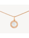 Necklace Rose Gold Mother of Pearl 350553 - BVLGARI - BALAAN 4