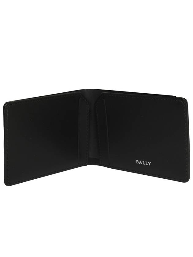 Bydan Logo Leather Bifold Wallet Black - BALLY - BALAAN 10