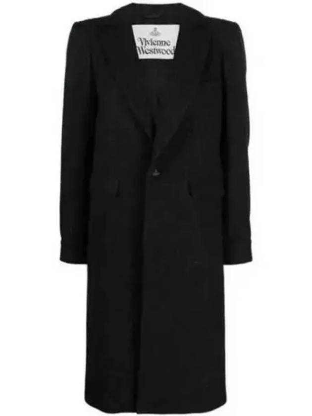 Alien Teddy Single Coat Black - VIVIENNE WESTWOOD - BALAAN 2