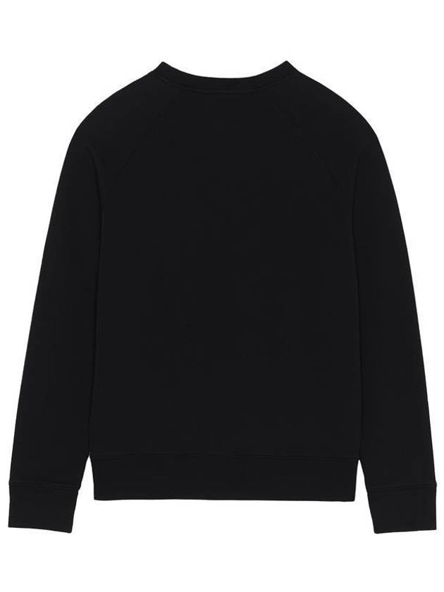 Dressed Fox Print Clean Sweatshirt Black - MAISON KITSUNE - BALAAN 6