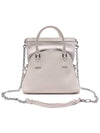 5AC Classique Micro Tote Bag Light Grey - MAISON MARGIELA - BALAAN 5