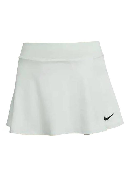 Women's Court Dry Fit Victory Tennis Pleats Skirt Grey - NIKE - BALAAN 1