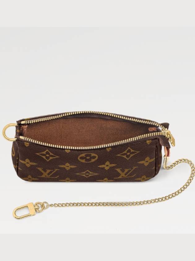 Monogram Mini Pochette Shoulder Bag Brown - LOUIS VUITTON - BALAAN 5