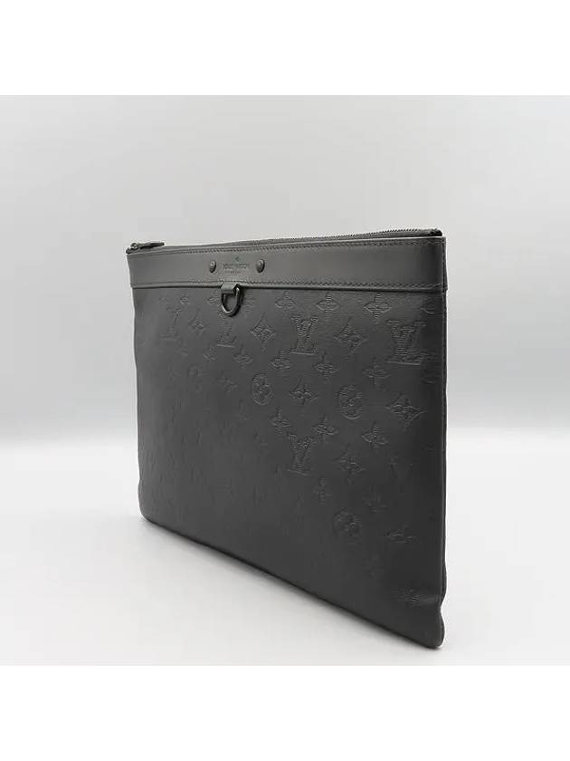 M62903 Monogram Shadow Leather Pochette Apollo Clutch Bag - LOUIS VUITTON - BALAAN 2