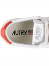 Medalist Orange Tab Low Top Sneakers White - AUTRY - BALAAN 9