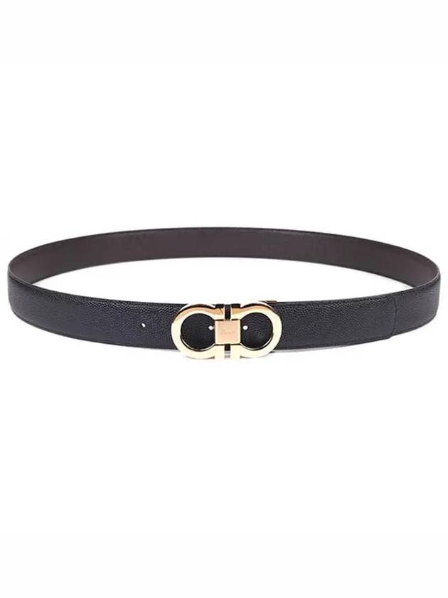 Adjustable Gancini Belt Set - SALVATORE FERRAGAMO - BALAAN 3