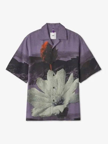 Flora cut shirt lilac 23E28OAU61VICOA016536 - OAMC - BALAAN 1