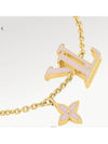 LV Iconic Enamel Bracelet Pink Gold - LOUIS VUITTON - BALAAN 4