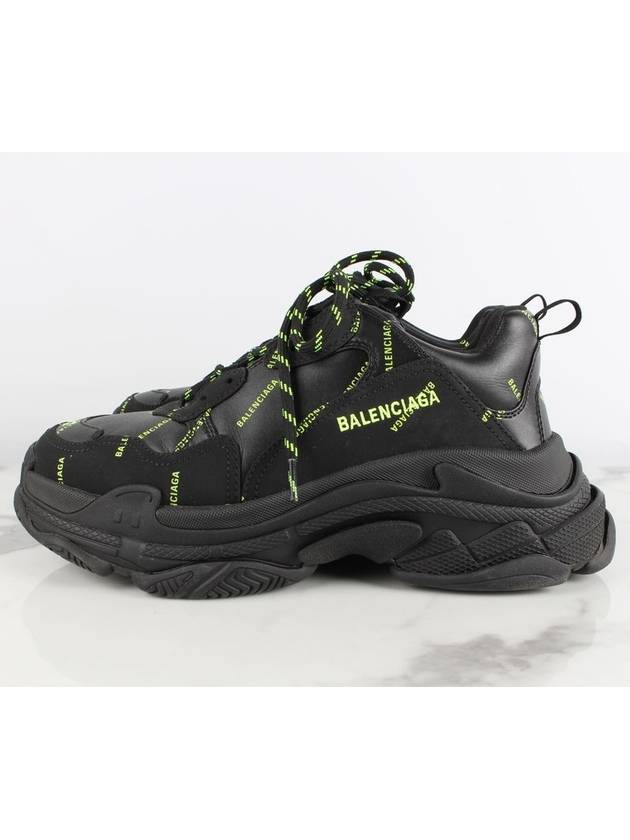 Triple S Multi Logo Black 42 - BALENCIAGA - BALAAN 7