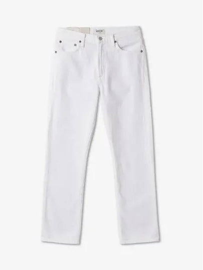 Mia Denim Straight Jeans White - AGOLDE - BALAAN 2