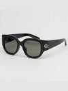 Square Frame Sunglasses Black - GUCCI - BALAAN 6