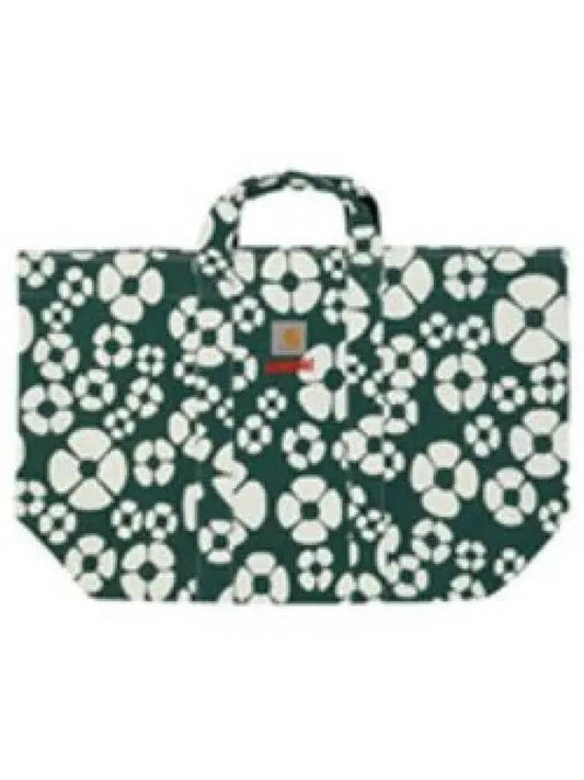 Carhartt Whip Flower Pattern Shopper Tote Bag Green - MARNI - BALAAN 2