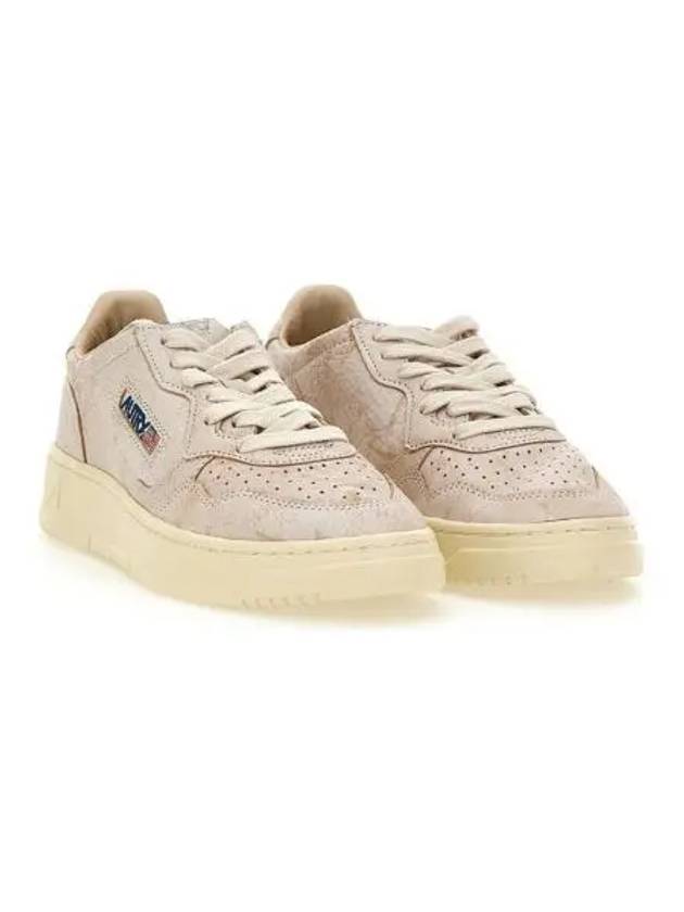 Medalist Leather Low-Top Sneakers Beige - AUTRY - BALAAN 2