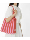 Two way shopper bag red pink - PLEATSMAMA - BALAAN 1