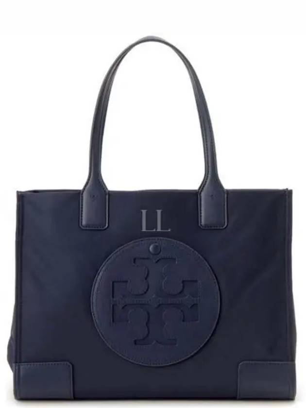 Ella Small Tote Bag Navy - TORY BURCH - BALAAN 2