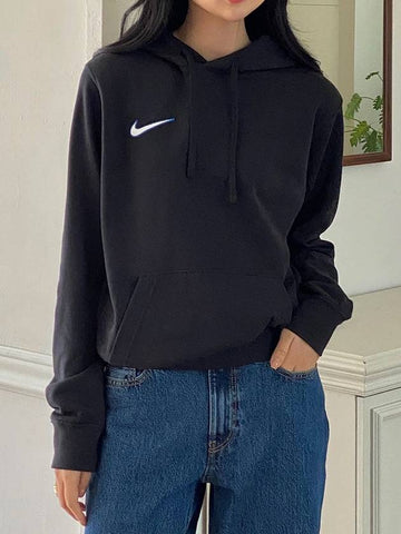 Big Swoosh Hoodie Club Unisex FN2382 - NIKE - BALAAN 1