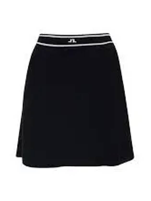 Emma Knit Skirt Black - J.LINDEBERG - BALAAN 2