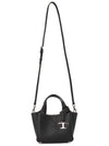 Micro Leather Tote Bag Black - TOD'S - BALAAN 7