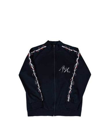 Plum Blossom Edition Training Track Jacket Navy - ASIHA - BALAAN 1