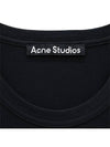 Face Logo Crew Neck Short Sleeve T-Shirt Black - ACNE STUDIOS - BALAAN 5