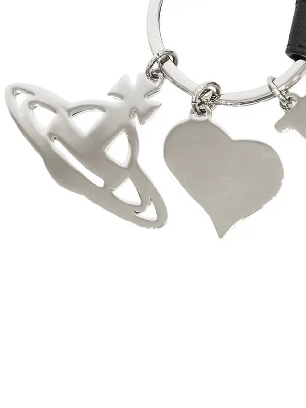 I Love Orb Charm Keyring Silver - VIVIENNE WESTWOOD - BALAAN 7