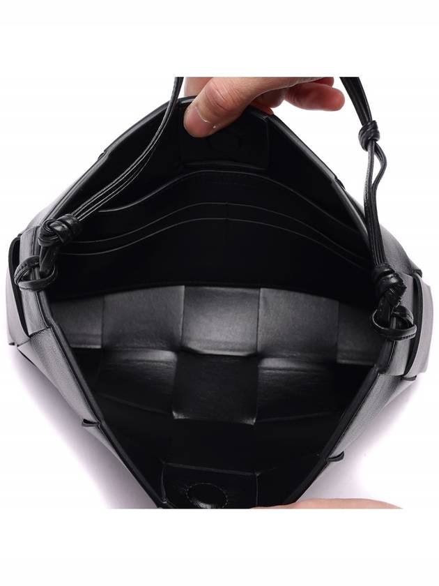 Cassette Strap Shoulder Bag Black - BOTTEGA VENETA - BALAAN 7