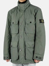 Men's Waffen Patch Naslan Jacket Khaki - STONE ISLAND - BALAAN.