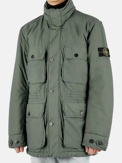 Naslan Light Watro Primaloft TC Field Jacket Khaki - STONE ISLAND - BALAAN 2