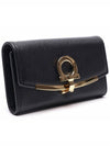 Gancini Key Holder Black - SALVATORE FERRAGAMO - BALAAN 4