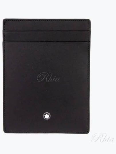 Meisterstück Pocket 4cc Leather Card Wallet Black - MONTBLANC - BALAAN 2