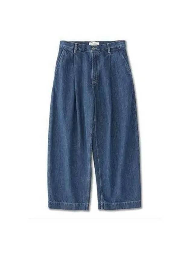 PUCH washed denim pants indigo SNM 841 - STUDIO NICHOLSON - BALAAN 1