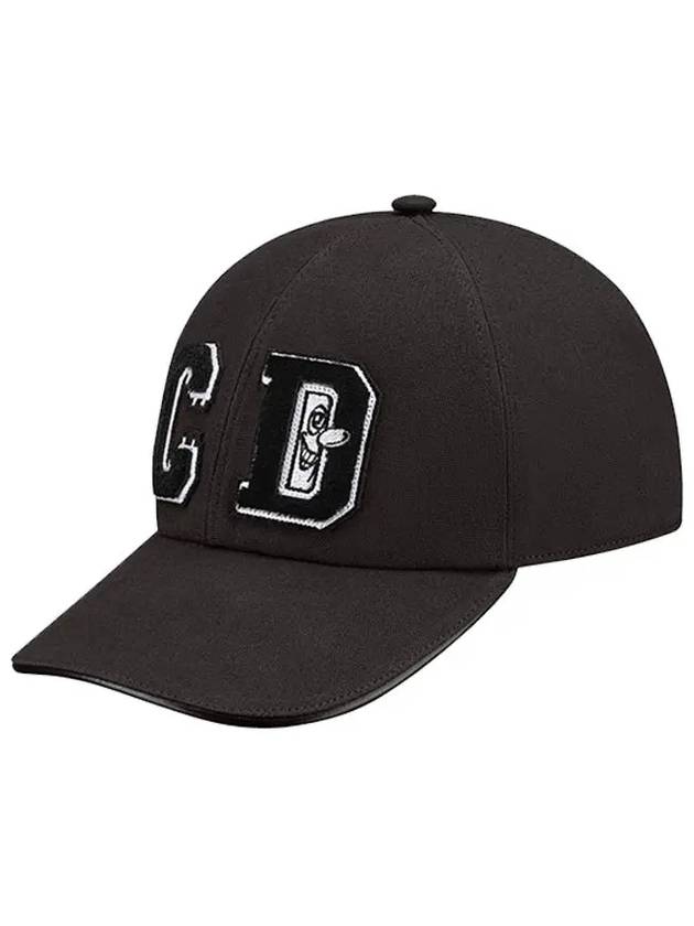 Embroidered Logo Ball Cap Black - DIOR - BALAAN 3